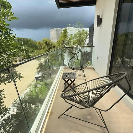 Nature-inspired 3br Penthouse With Private Pool Apartamento Tulum