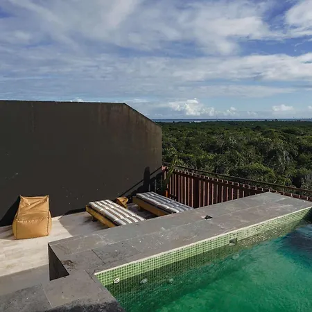Amira Luxury 3br Ph With Rooftop Pool & Shared Gym * Tulum