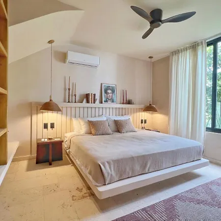 Apartment New Luxury Design Private Roof Pool Walkable Tulum
