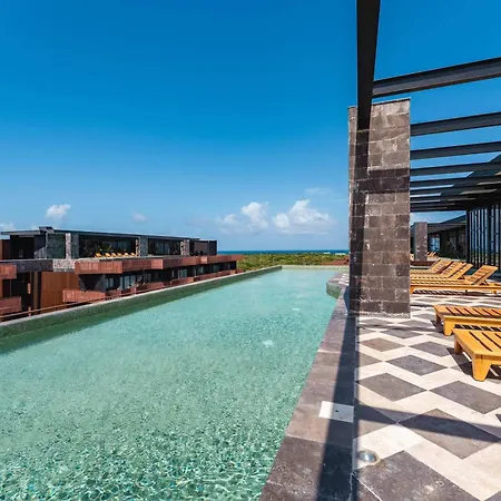 Amira Luxury 3br Ph With Rooftop Pool & Shared Gym Tulum