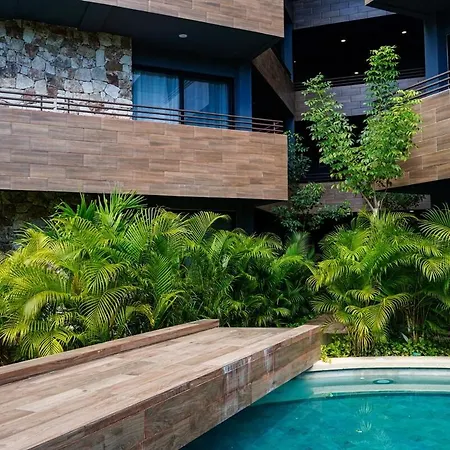 Chic 1br Private Balcony,sauna, Gym Y Wifi Apartment Tulum