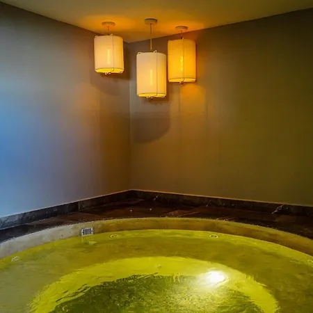 Chic 1br Private Balcony,sauna, Gym Y Wifi Apartment