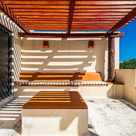 Apartment Modern Penthouse With Jacuzzi In Tulum, 2 Bedrooms