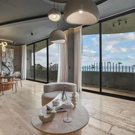 Apartment Oceanfront 3br Natural Design - Tankah Tulum