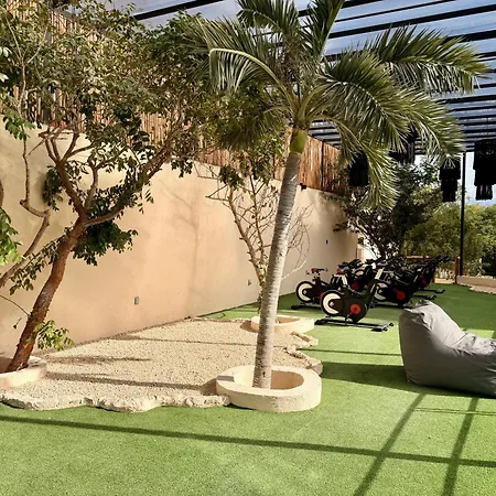 Boho Chic 2br With Swim-up Pool Near The Apartment Tulum