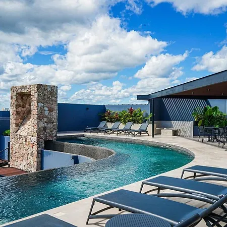 Chic 1br Private Balcony,sauna, Gym Y Wifi Tulum