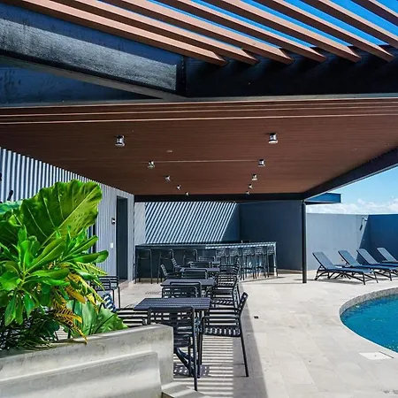 Apartment Chic 1br Private Balcony,sauna, Gym Y Wifi *