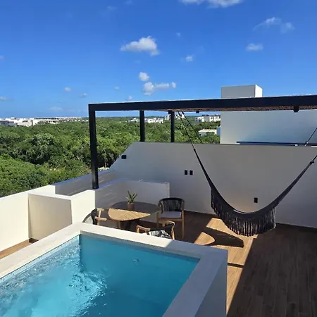 Luxury 2 Bd Roof Private Pool - Jungle View