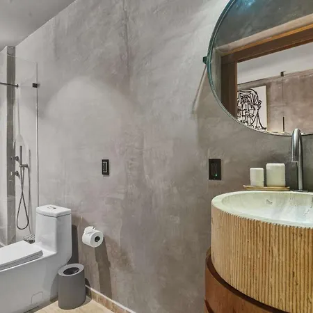Oceanfront 3br Natural Design - Tankah Apartment