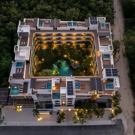 Luxury 2 Bd Roof Private Pool - Jungle View Apartment Tulum