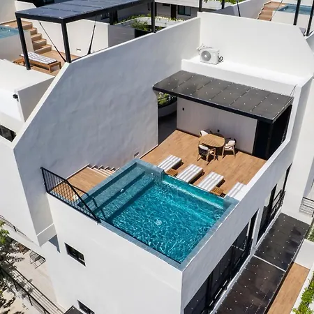 Luxury 2 Bd Roof Private Pool - Jungle View Apartment *