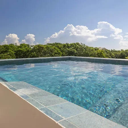 Apartment Luxury 2 Bd Roof Private Pool - Jungle View Tulum