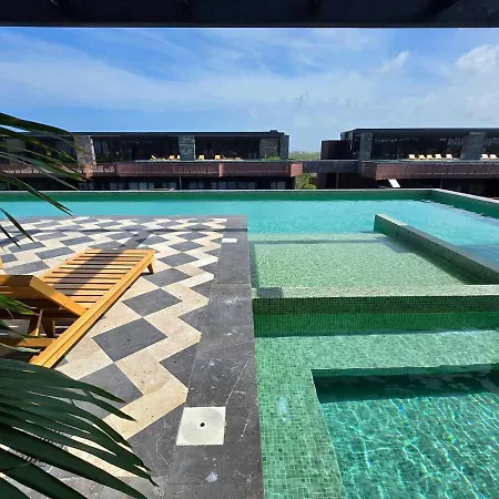 Apartment Private Pool With Access And Baby Crib - Zone Tulum