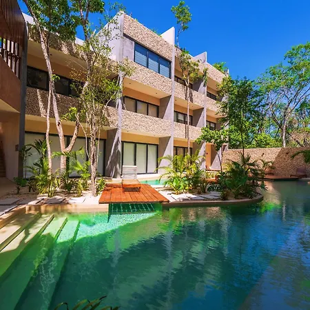 *jungle Ph W/pool, Close To Downtown & Apartment Tulum