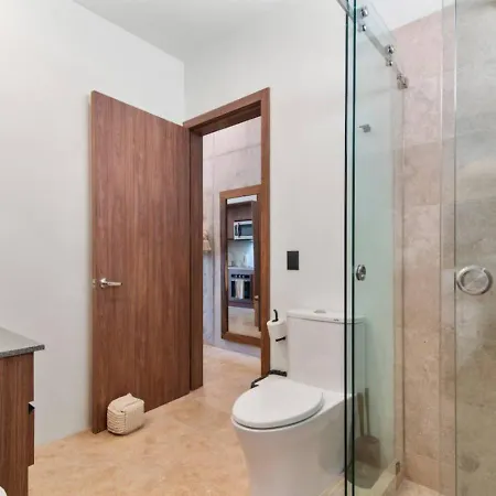 Nuju - Beutiful With Swimout-gym-rooftop-pool Apartment Tulum