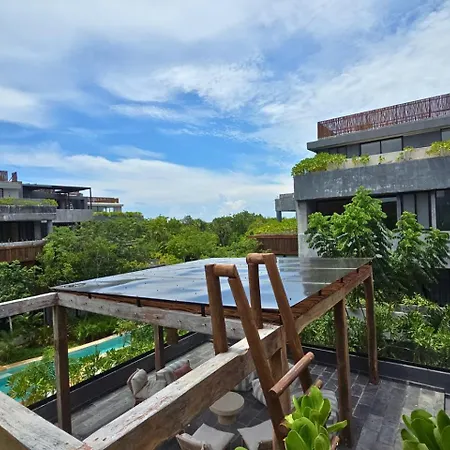 Apartment Exclusive 2br Lock-off Huge Terrace & Private Pool Humana Tulum