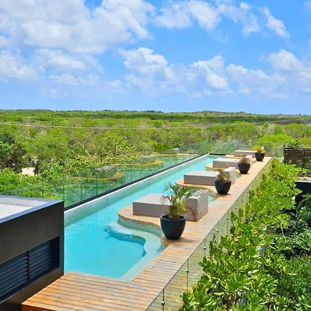 Apartment Exclusive 2br Lock-off Huge Terrace & Private Pool Humana Tulum