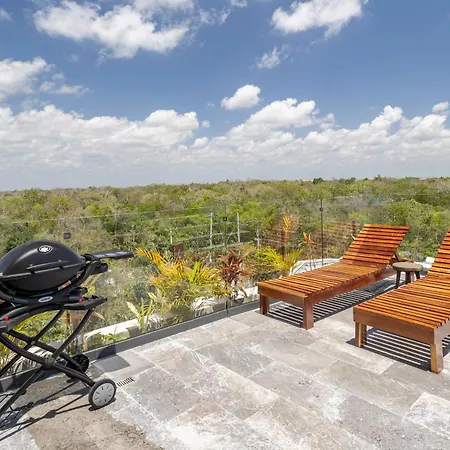 Luxurious At Mistiq Temple Ii Loft And Penthouse * Tulum