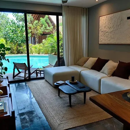 Apartamento Paramar Noir Swim-up Aldea Zama