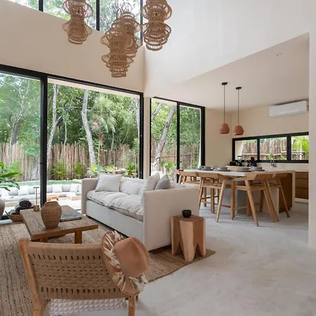 Casa K'in Luxe Jungle Retreat With Private Pool Villa Tulum