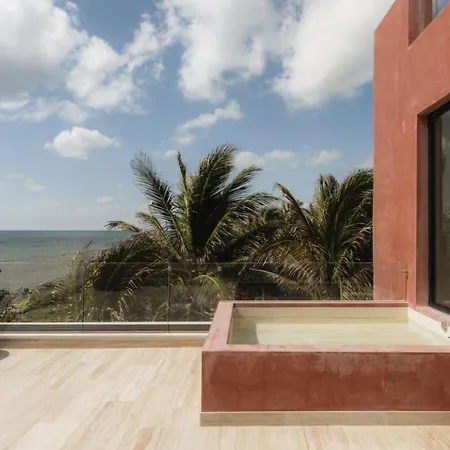 Beachfront Hacienda For 24 Guests In Tulum