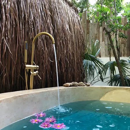 Romantic Star Bath Suite, Cave Pool & Yoga Center * Tulum