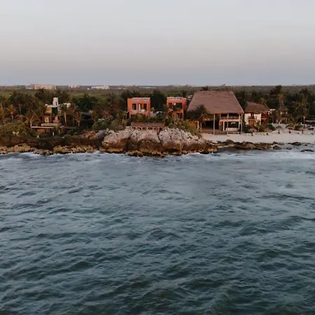 Beachfront Hacienda For 24 Guests In Villa *