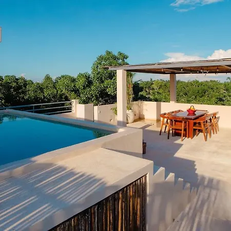 Holiday home Exclusive 3br Sky Penthouse With Private Rooftop Pool Tulum