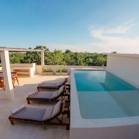 Exclusive 3br Sky Penthouse With Private Rooftop Pool Tulum
