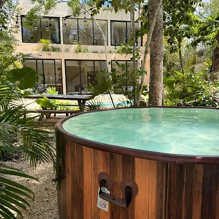 Casa Naay Jungle Lux Heated Pool Hot Tub Firepit Villa Tulum