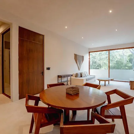 Luxury 2br Retreat With Private Rooftop - Holistika Tulum