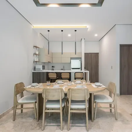 Apartment Private Pool With Access And Baby Crib - Zone Tulum