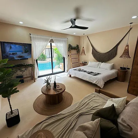 Cocay #102 Jungle Loft Private Pool Access Apartamento Tulum