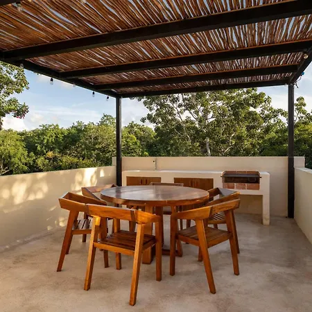 Luxury 2br Retreat With Private Rooftop - Holistika * Tulum