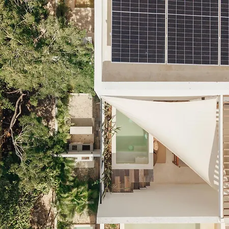 Apartamento Elegant Duplex With Rooftop Jacuzzi In Tulum