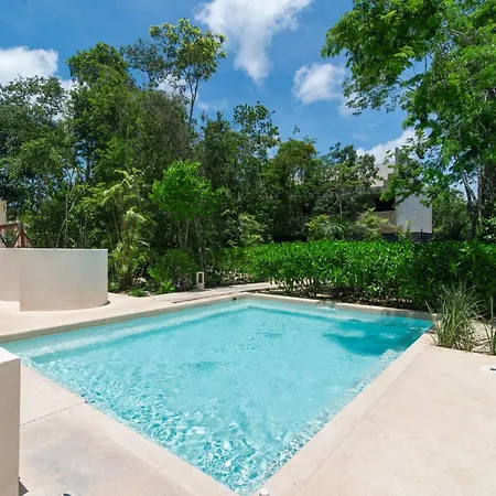 Casa Lush 3 Bedroom In Private Pool Rooftop Bbq Near Tulum