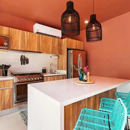 Casa Lush 3 Bedroom In Private Pool Rooftop Bbq Near Tulum