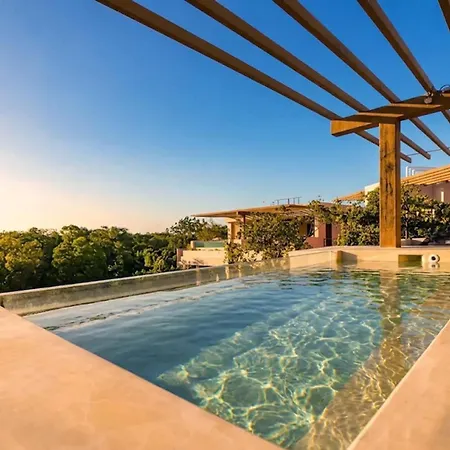 Private Rooftop Pool 3br Penthouse In The Jungle Tulum
