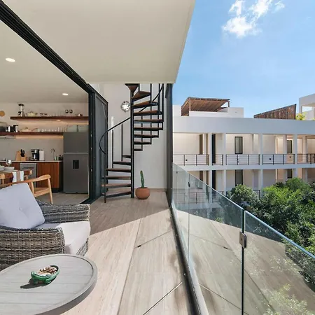 Apartment Penthouse With Private Plunge Pool - 2 King Tulum
