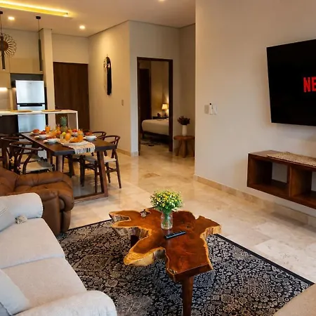 Jungle Guardian - Rooftop Pool & Club In Zona Hotelera Apartment Tulum