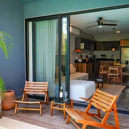 Apartamento Paramar Noir Swim-up Aldea Zama Tulum