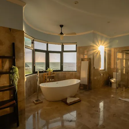 Luxury 7 Bedroom Oceanfront At Hacienda Tankah With Infinity Pool & Premium Hospitality