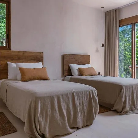 3br In Gated Community With Private Rooftop Plunge Pool, Grill & Shared Pool Tulum