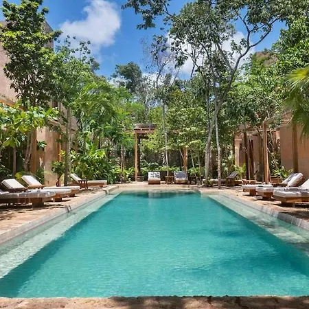 Holiday home 3br In Gated Community With Private Rooftop Plunge Pool, Grill & Shared Pool Tulum