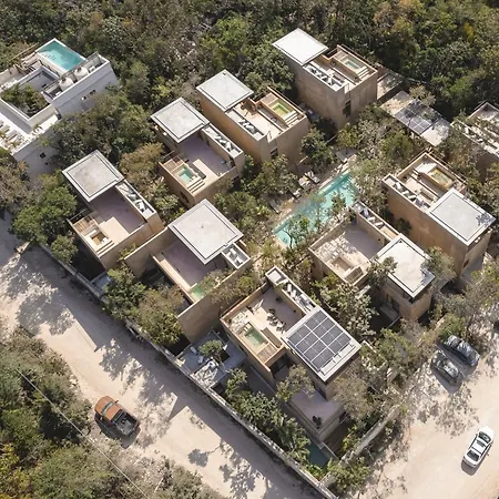 3br In Gated Community With Private Rooftop Plunge Pool, Grill & Shared Pool Tulum