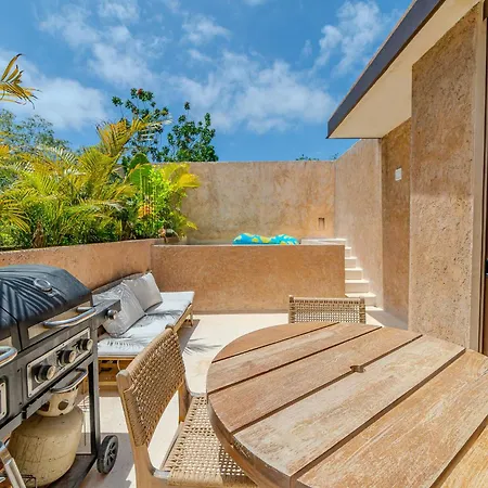 Jungle Apt, Private Pool & Security 24 Tulum
