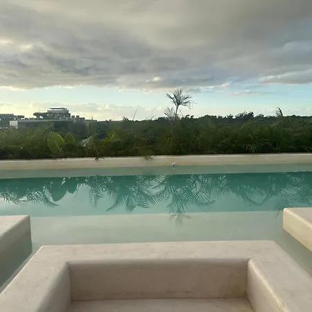 New With Bathtub And Jacuzzi Apartment Tulum