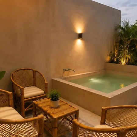 Luxury Penthouse With Private Plunge Pool In Apartment Tulum