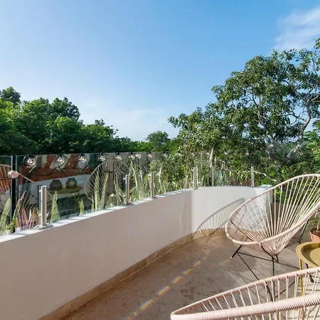 Apartment Vibra Bonito - Boho Chic With Rooftop & Infinite Pool *