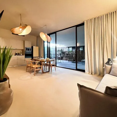 Gated 2br With Rooftop Pool * Tulum